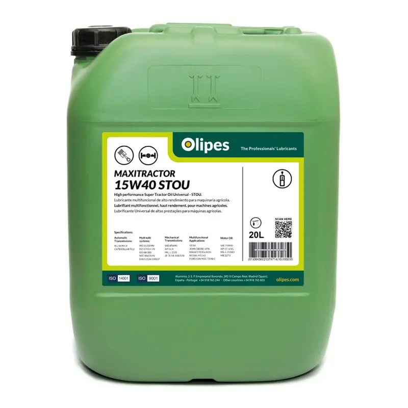 OLIPES MAXITRACTOR 15W40 STOU DE 20L