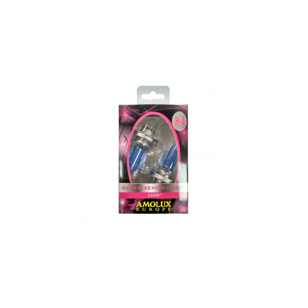 [7822SXL] AMOLUX PACK 2 H4 12V SUPER XENON L